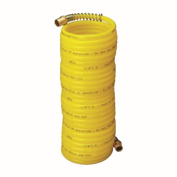 Amflo Nylon Recoil Air Hose - 1/4" x 25 Ft
