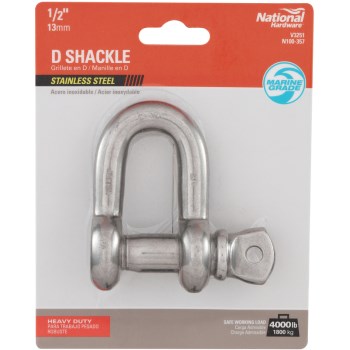 Ss 1/2 D Shackle