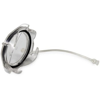Clear RV Sewer Storage Cap   3"