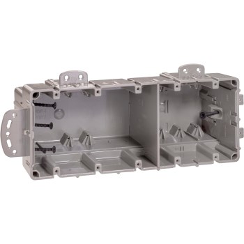 5-Gang Multi-Mount Device Box, Gray