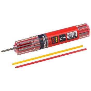 Dry Marker Refill Leads, Graphite/Red/Yellow - 10pk