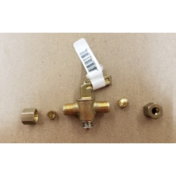 Shut Off Cock - Brass - .25 inch