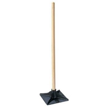 Tamper with Handle - 10 x 10 inch