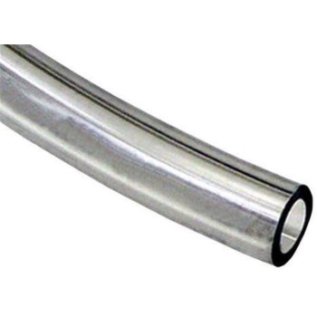 Clear Vinyl Tubing - 3/8" ID x 1/2" OD, 100 Ft Reel