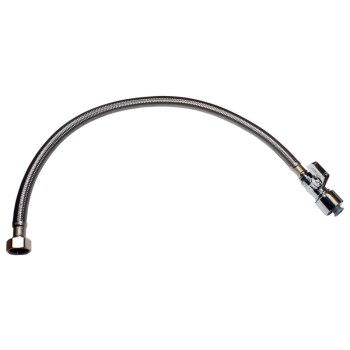 Plumb Pak Quick Lock Faucet Supply Line with Valve - 20"