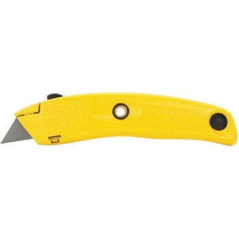Stanley 7" Swivel-Lock Utility Knife, Yellow