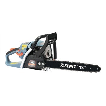 Senix 4QL 4-Cycle Gas Chainsaw - 18", 49cc