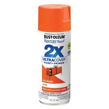 Spray Paint  Fire Orange - Satin