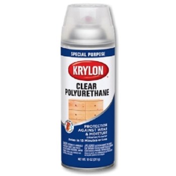 Krylon Clear Polyurethane Coating, Gloss - 11 oz