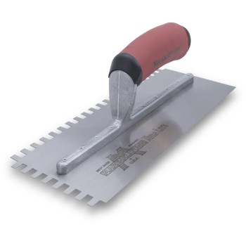 Marshalltown QLT Square Notched Trowel - 1/2" x 1/2" x 1/2"