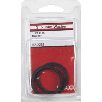 Larsen Rubber Slip Joint Washer, 1-1/4" - 2-Pack