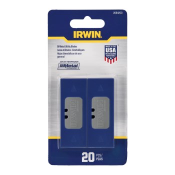 Bi-Metal Blue Blades    20 Pack