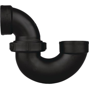 Charlotte Pipe ABS DWV P-Trap with Union - 2"