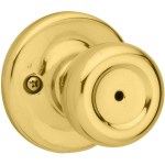 Tylo Mobile Home Privacy Lockset, Polished Brass