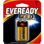 Energizer Eveready Gold Alkaline Battery, 9-Volt