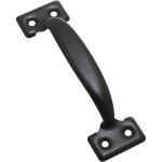 Black Finish Utility Pull ~ 5 3/4 inches 