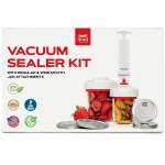 ForJars Vacuum Sealer Kit for Wide and Regular Mouth Mason Jars