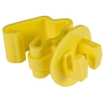 Zareba Yellow T Post Insulator   25pk