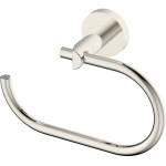 Compass Manufacturing Casmir Towel Ring, Brushed Nickel