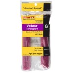 Whizz Velour Mini Roller Covers - 6", 2 Pack