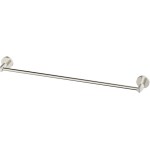 Compass Casmir 24" Towel Bar, Brushed Nickel