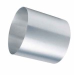Deflect-O Aluminum Duct Connector, Silver - 4"