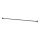 Compass Mfg Straight Shower Rod - Matte Black