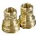 Nelson Brass Quick-Connect Male Adapter - 2pk