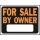 For Sale By Owner Sign, Plastic - 9" x 12"