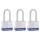 MasterLock #3 Padlock - 1-1/2", 3-Pack Keyed Alike