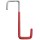 Vinyl Coated Rafter Hook, Red ~  5 3/4"