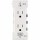 Decora Edge Tamper Resistant Outlet - 15 Amp, White