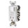 Tamper-Resistant Self-Test GFCI with Switch - 15 Amp, White