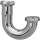 Larsen Chrome Kitchen Drain J-Bend - 1-1/2" OD