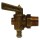 Lever Handle Drain Cock - Brass - 1/8 inch