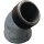 Anvil Galvanized Malleable Iron 45-Degree Street Elbow, 1-1/4"