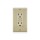 GFCI Outlet, Self Test - 15 Amp, Ivory