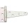 Light Duty T Hinge, Zinc ~ 3" 