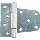 Gate Hinge, Heavy Duty,  Zinc ~ 3 1/2"