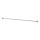 Compass Mfg Straight Shower Rod - Brushed Nickel