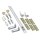 National Hardware Folding Door Hardware Set - 72"