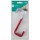 Vinyl Coated Rafter Hook, Red ~  5 3/4"