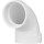 Charlotte Pipe PVC DWV 90-Degree Elbow, Hub x Hub - 2"
