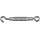 Turnbuckle, Stainless Steel ~ 3/16" x 5.5"