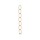 Oval Swag Chain - Brass Plated - 36 inch
