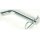Bent Pin Hitch Pin, Zinc Plated ~ 5/8" x 3"
