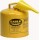 Yellow Safety Fuel Can, Type 1 ~ Five Gallon