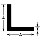 Aluminum Angle, Equal Leg - 1-1/2" x 1/16" x 72"