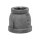 Malleable Reducing Coupling, Black - 3" x 2"