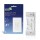 Fan Light Switch, Dimmable - White